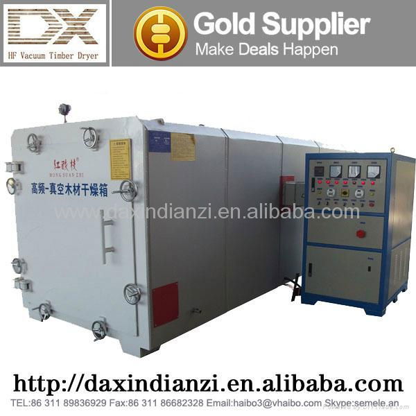 High frequency vacuum wood dryer 2