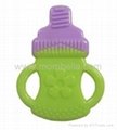 Eco-friendly silicone baby teether with attractive design 3