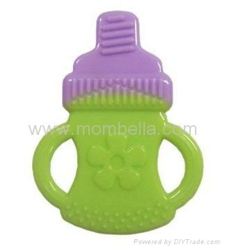 Eco-friendly silicone baby teether with attractive design 3