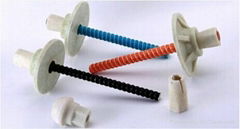 FRP fiberglass rock bolt and accessories for mining and tunneling supporting
