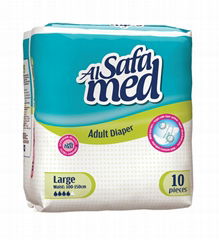 AlsafaMed Adult Diaper Standard Package Large