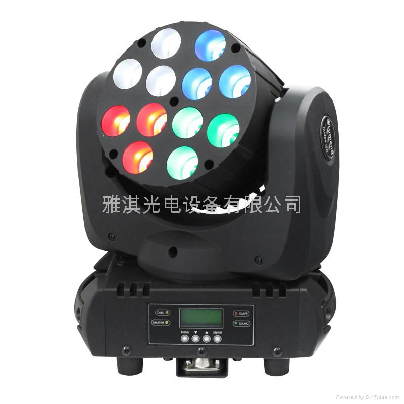 12*10W LED光束摇头灯 2