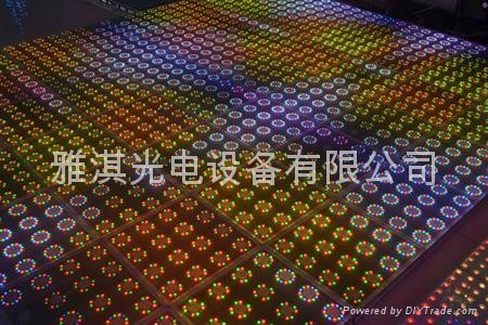 LED感应跳舞地板砖 2