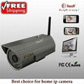 Small-sized waterproof wireless outdoor ip camera megapixel   1