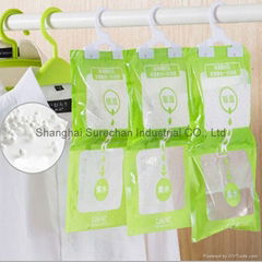 Wardrobe Hanging Moisture Remover Closet Dehumidifier Bag With Hanger