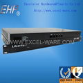 Optical Fiber 1U 19" server chassis