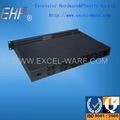 Optical Fiber 1U 19" server chassis 3