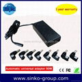 90W automatic universal power adapter