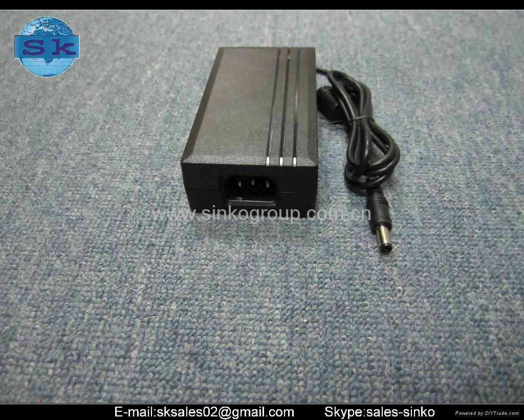 switching ac dc adapter for LCD monitor 12V 5A 60W 5.5*2.5mm 5