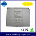 10.8V 5200mAh rechargeable battery pack for apple A1175 macbook Pro 15'' series