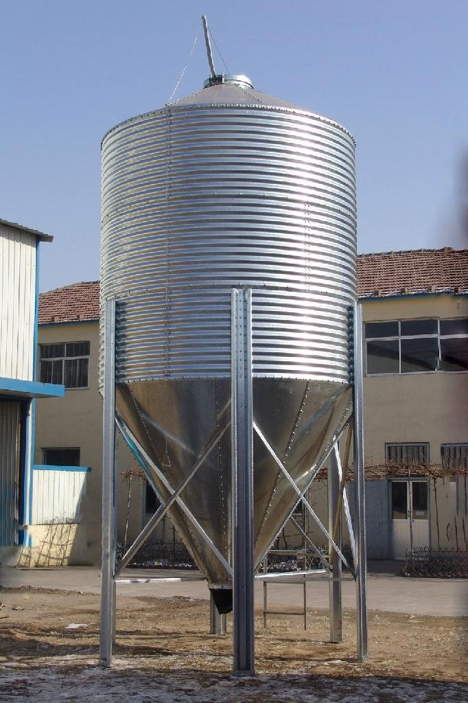 animal feeds storage silo for poultry plant storage  grain with small capacity 4