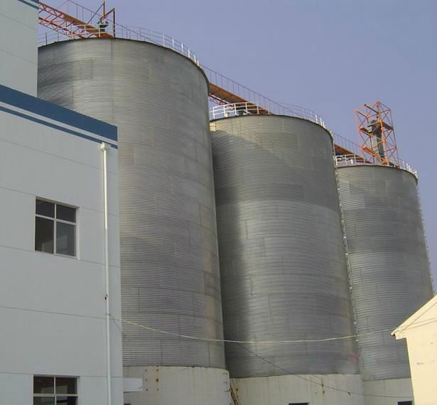 1000 Tons grain storage steel silo for sale