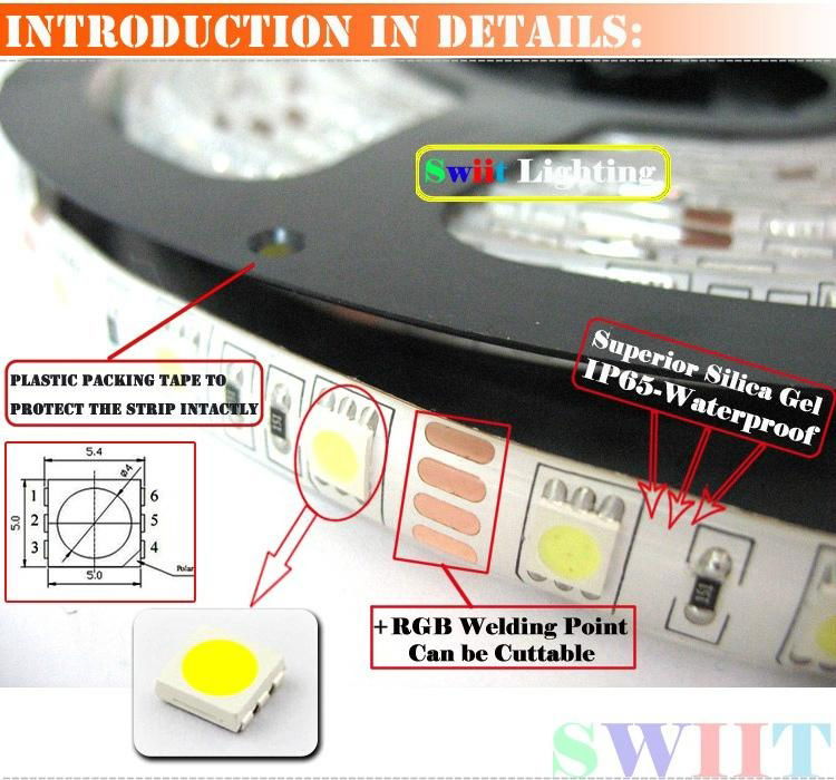 5050 LED Strip RGB Color 3