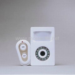 Two-way PIR motion detector alarm