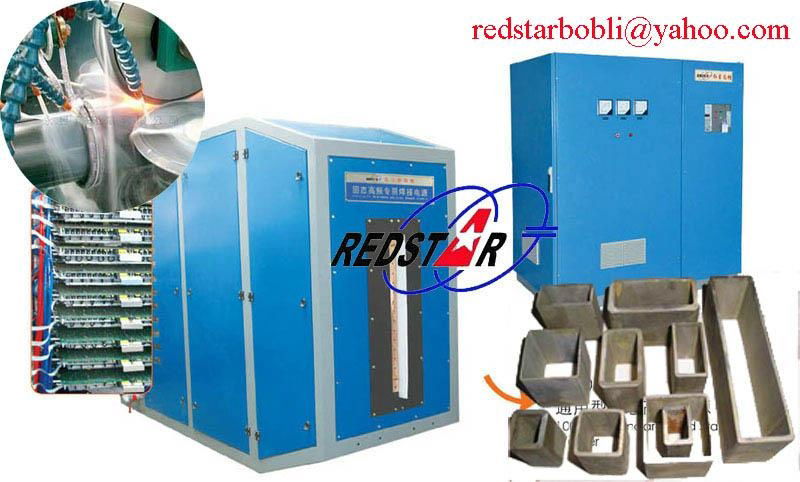 Solid state high frequency tube welder,straight seam welded tube making machine