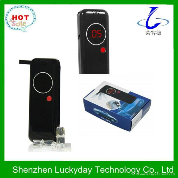 Digital Alcohol tester ethylotest with mouthpieces 3
