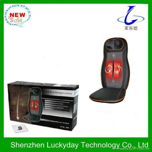 Latest smart car neck & back massage cushion 