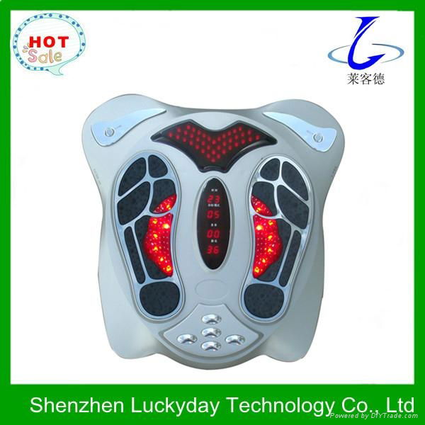 Best quality silver impulse foot massager with CE 