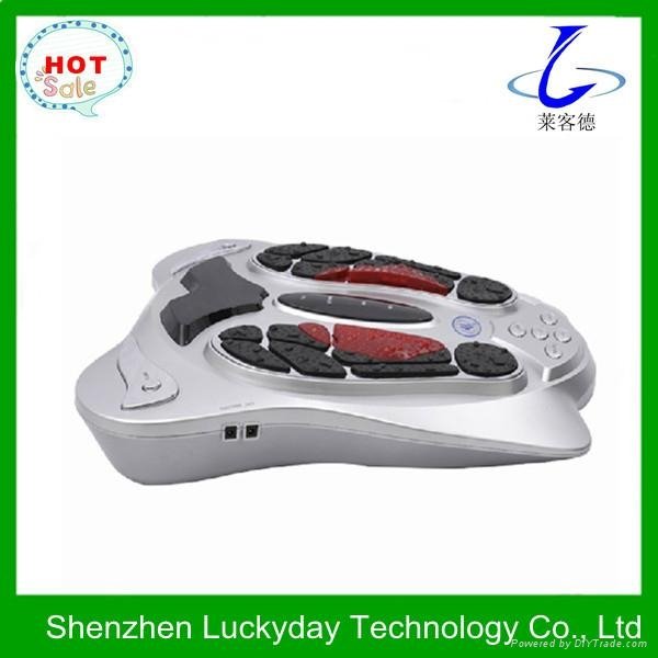 Best quality silver impulse foot massager with CE  2