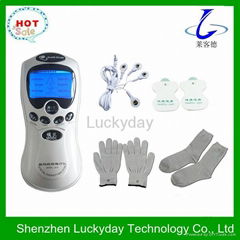 Dual digital therapy tens massager with