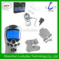 Dual digital therapy tens massager with gloves 2