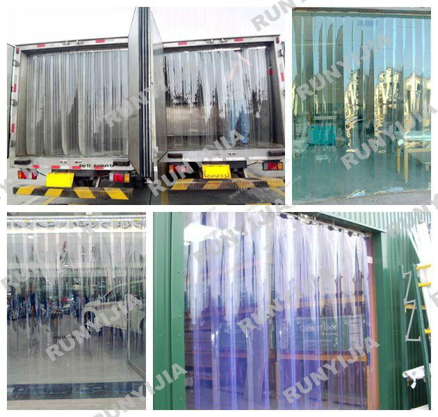 common pvc strip curtain 3