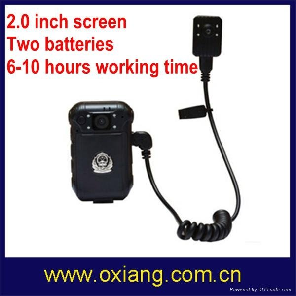 HD police portable dvr camera law enforcement recorder