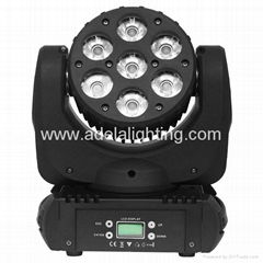 7x12W Osram Lamp 8 degree LED Moving Head Beam Light 