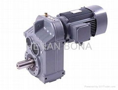 F series parallel shaft gear reducer 