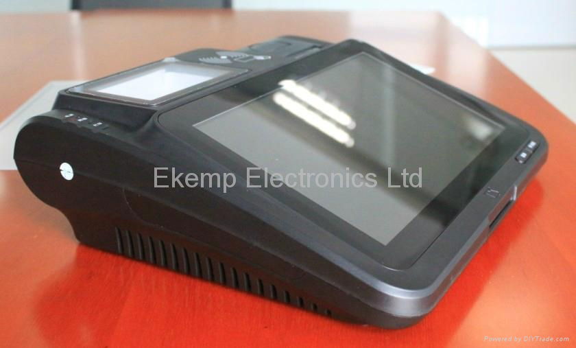 Android Tablet Touch Screen RFID Barcode Pos Terminal with 3G Wifi  3