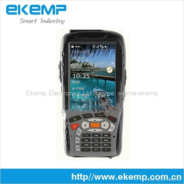Industrial PDA with barcode scanner and RFID reader supports GPRS/WIFI 
