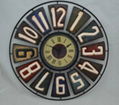 20 inch iron art wall clock