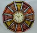 iron art wall clock