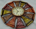 iron art wall clock  2