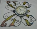 20inch bright iron art wall clock  2