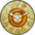 20inch  iron art wall clock  4