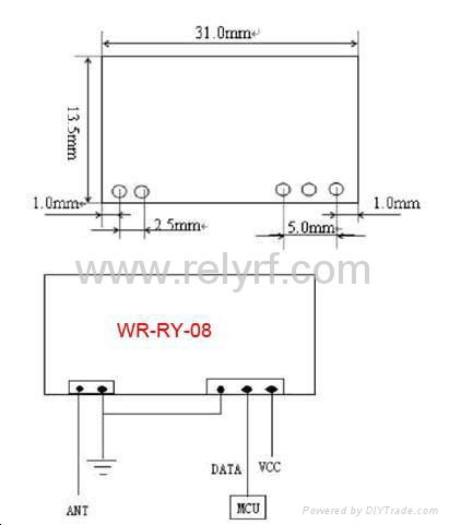 RF Superheterodyne Wireless Receiving Module 3