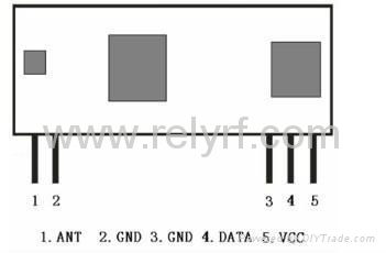 RF Superheterodyne Wireless Receiving Module 4