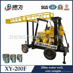 XY-200F water well drilling rig--200m deep