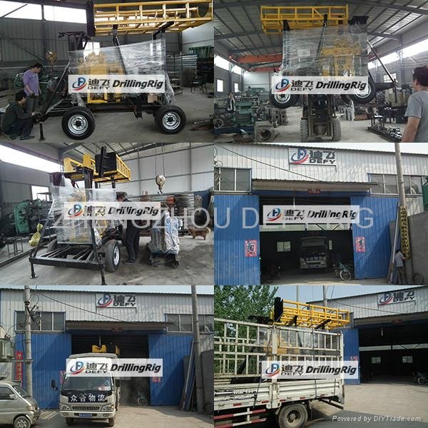 XY-200F water well drilling rig--200m deep 3