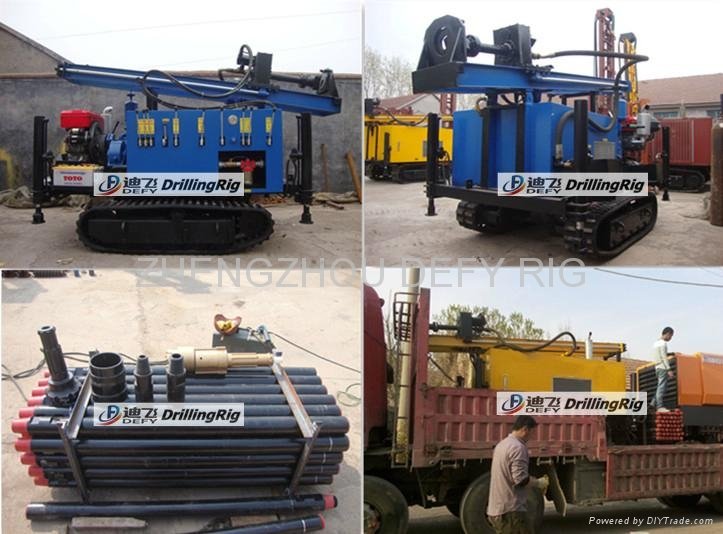 DFQ-100 DTH hammer water well drilling rig machine 2