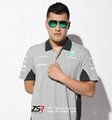 Mercedes AMG Petronas F1 2014 Team Polo Grey 5