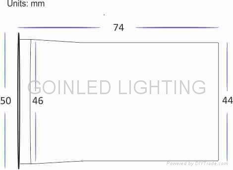 10w SAA retrofit led downlights 700LM lens /reflector downlights for choose 3