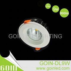 9W SAA COB LED Downlights CITIZEN cob downlight 9W Dia108mm high CRI downlights