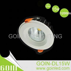 15W COB downlight kit dimmable SAA CITIZEN COB downlights 1200 output Dia-142mm