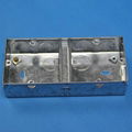 1+1+1 three gang GI electrical conduit box 2