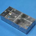 1+1+1 three gang GI electrical conduit box 4