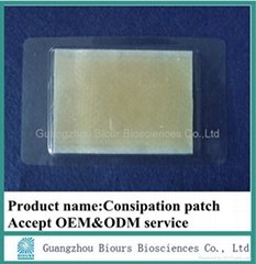 2014 Chinese herbal product cure constipation patch approved with CE ISO
