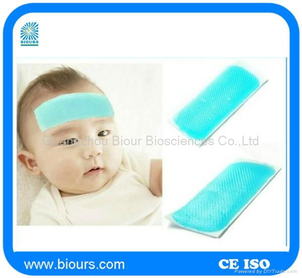 Hot sell product of fever cooling gel patch for children and adult