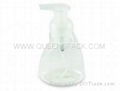 Trangle PET bottle with pump Q7907D